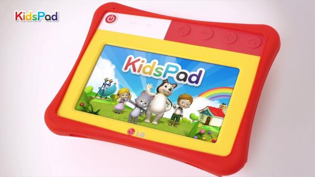 Компания LG ELECTRONICS выпускает  новый обучающий детский планшет LG KIDSPAD на российский рынок